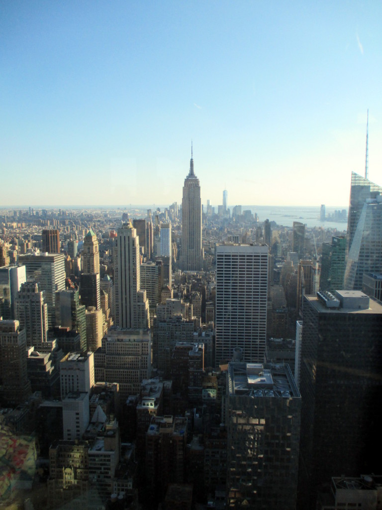 New York vue du Rockfeller Center.